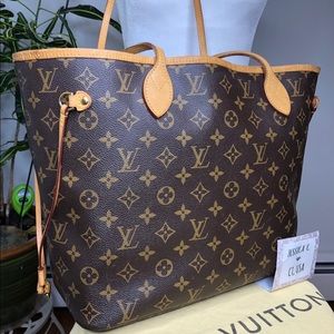 Authentic Louis Vuitton Neverfull MM